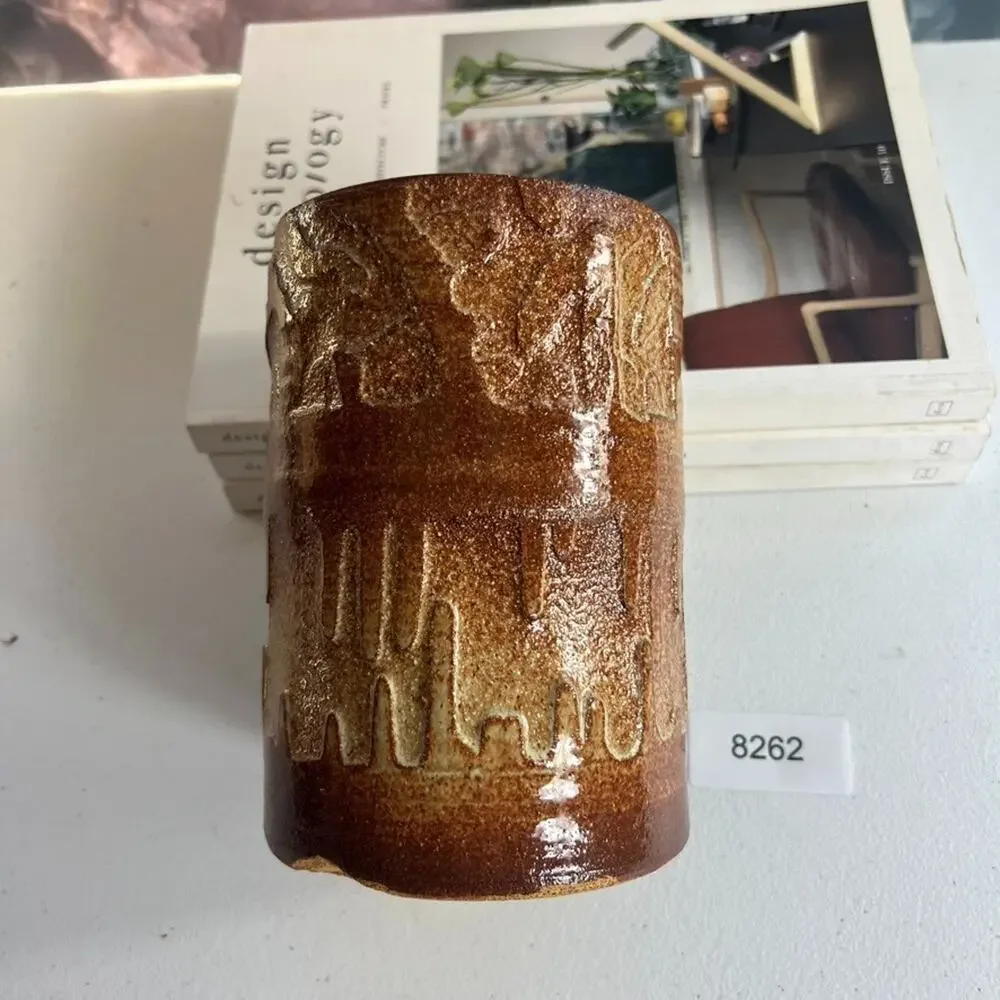 Studio Art Pottery Vase 6.5
